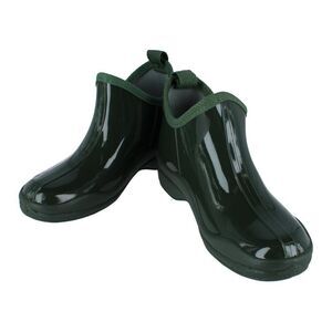 CTM Women's Solid Ankle Height Garden Rain Boots